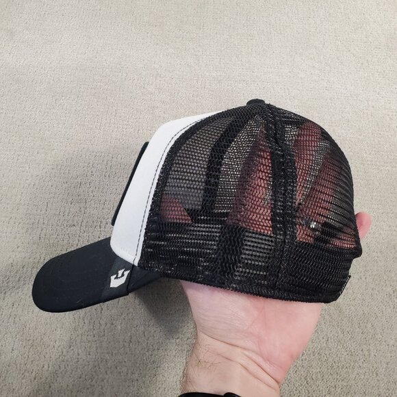 Goorin Bros Hat Cap Black White Cash Cow Mesh Snapback The Farm One Size - Picture 3 of 9